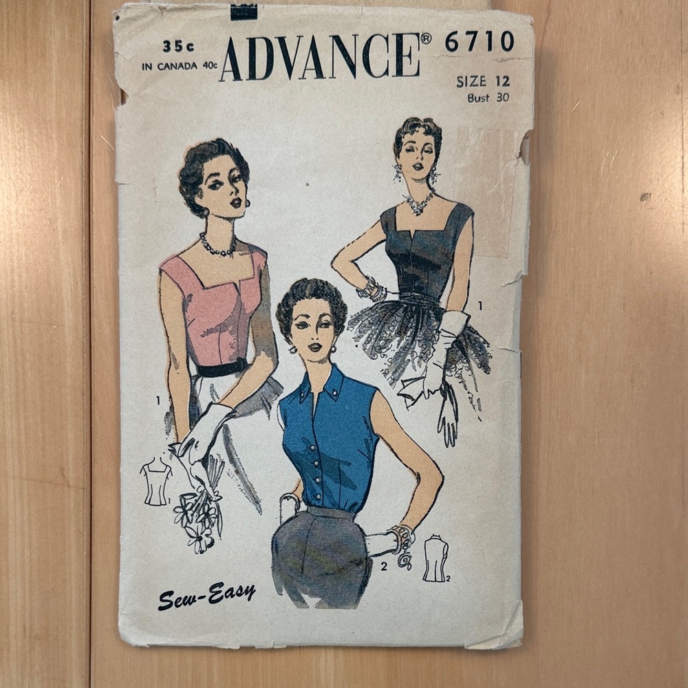 Women's Sew-Easy Tops Pattern